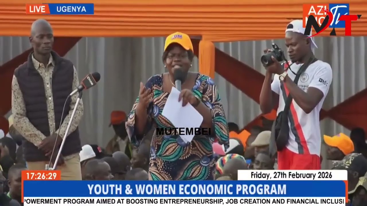 GLADYS WANGA LECTURES UHURU KENYATTA BADLY IN UGENYA SAYING 