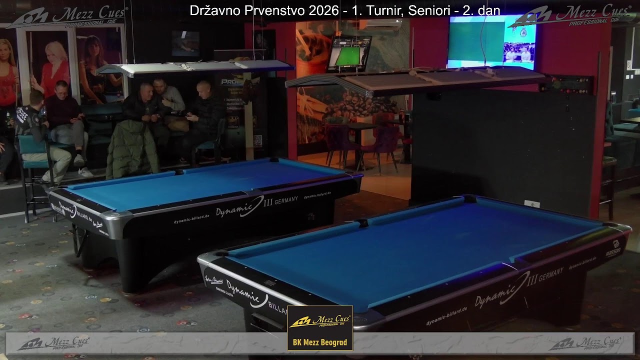 Državno Prvenstvo 2026 - 1. Turnir, Seniori - 2. dan