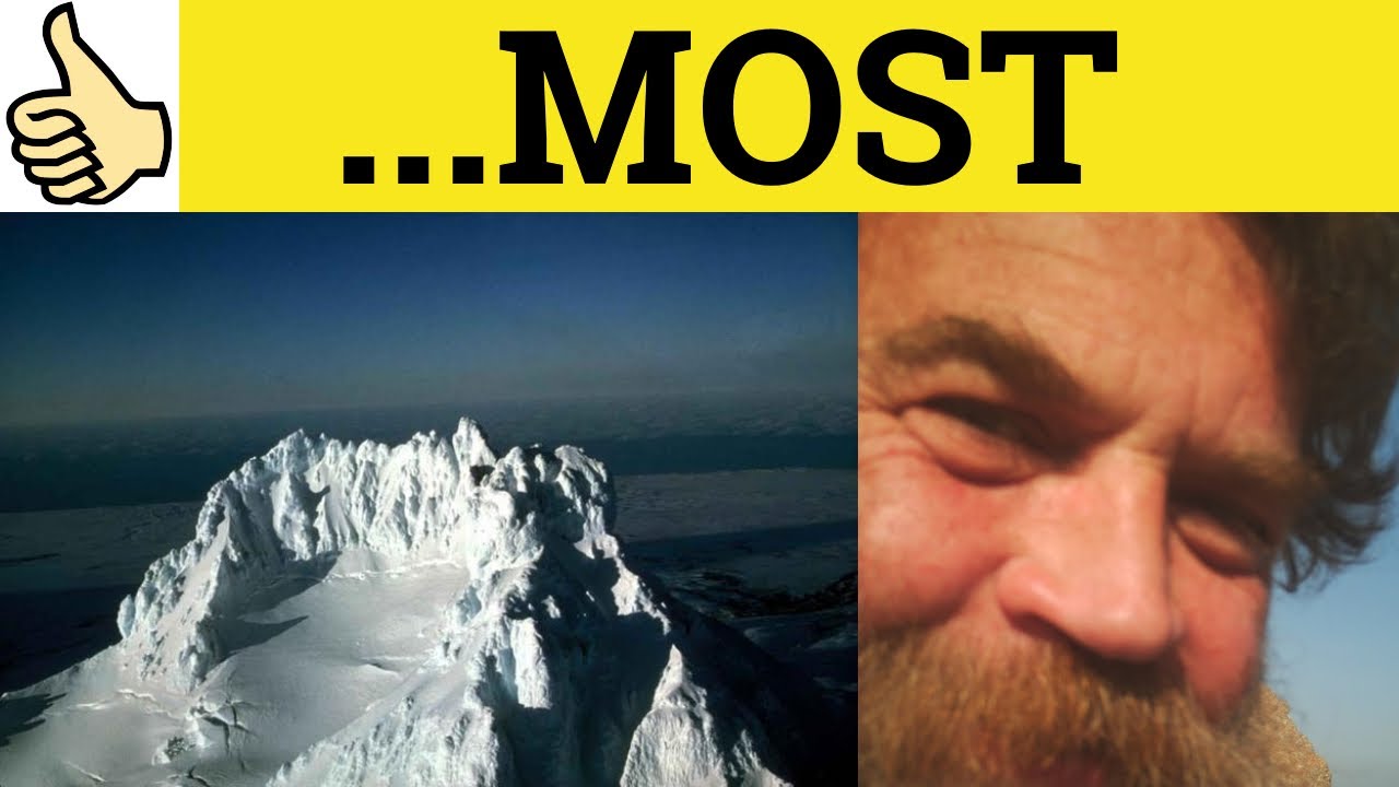 🔵 ...most - Suffix Most - Topmost Bottommost Inmost Northmost Foremost Utmost Uttermost - Suffixes