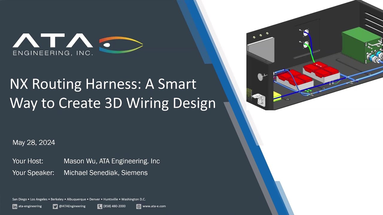 NX Routing Harness: A Smart Way to Create 3D Wiring Design