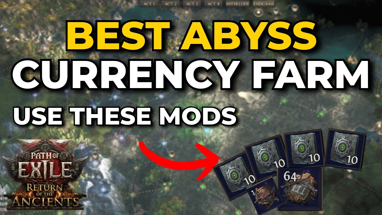 Лучший фарм валюты через Бездну в Path of Exile 2 &mdash; используйте эти моды