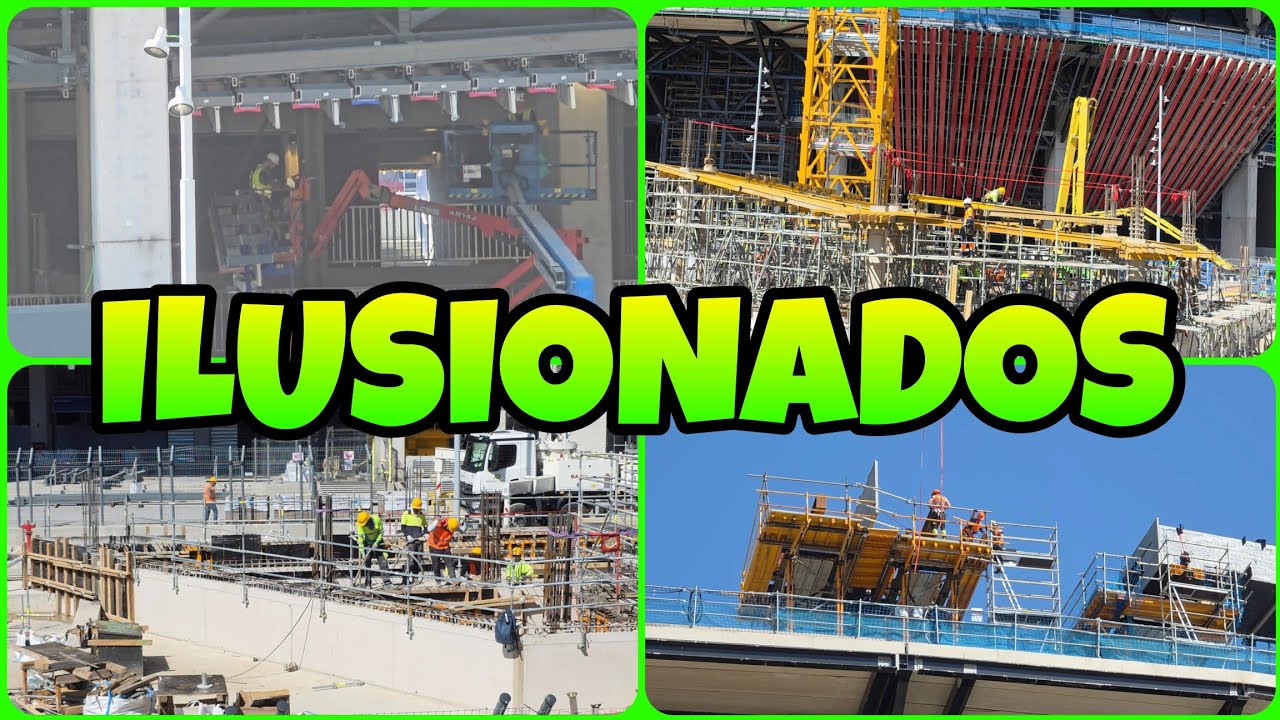 🔴OBRAS CAMP NOU (8 de Junio)⚠️ Nueva semana cargada de ganas 