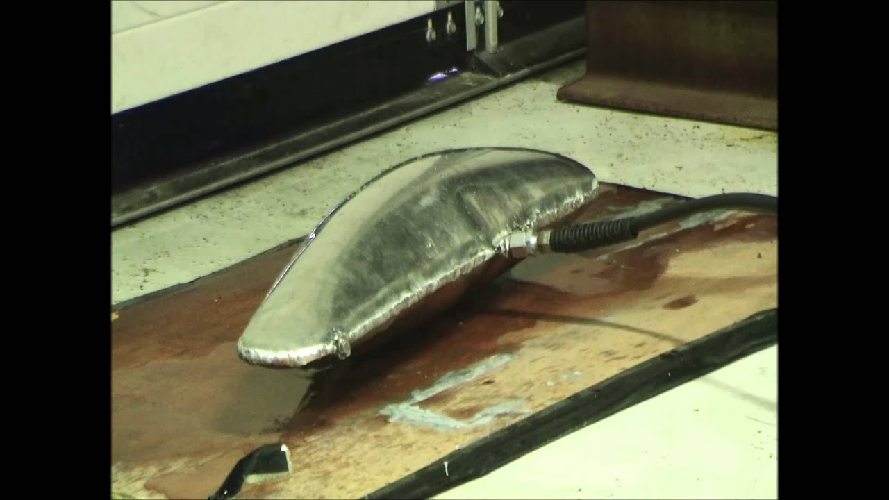 Hydroforming gas tank for -29 HD flattracker