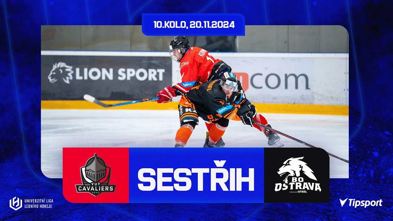 VUT Cavaliers Brno vs BO Ostrava Vítkovice Steel 3:4sn l 20. 11.2024 l ULLH 10.kolo