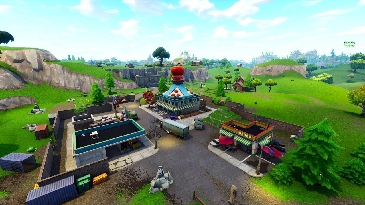 Fortnite Tomato Town tour