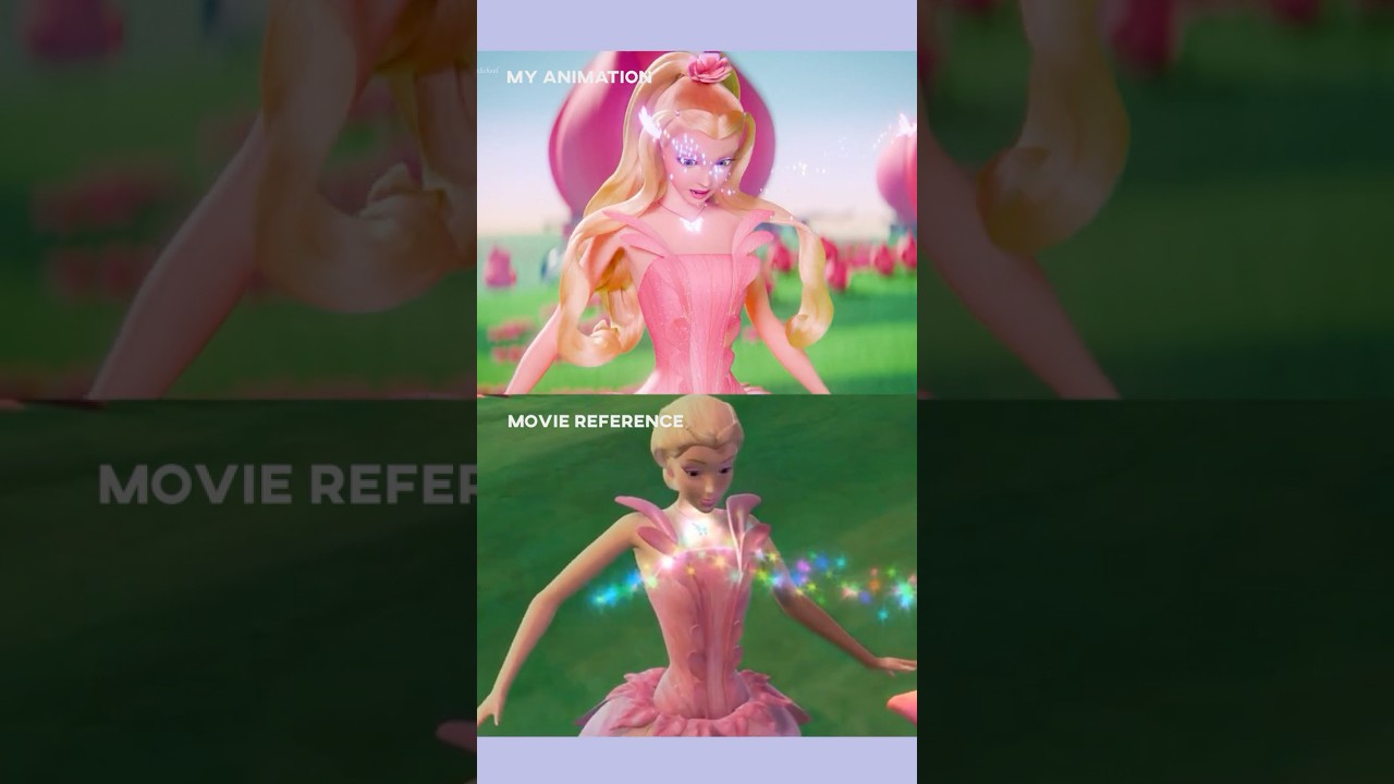 Me Recreating🦋 Elina&rsquo;s Wings scene ! #barbie #fairytopia