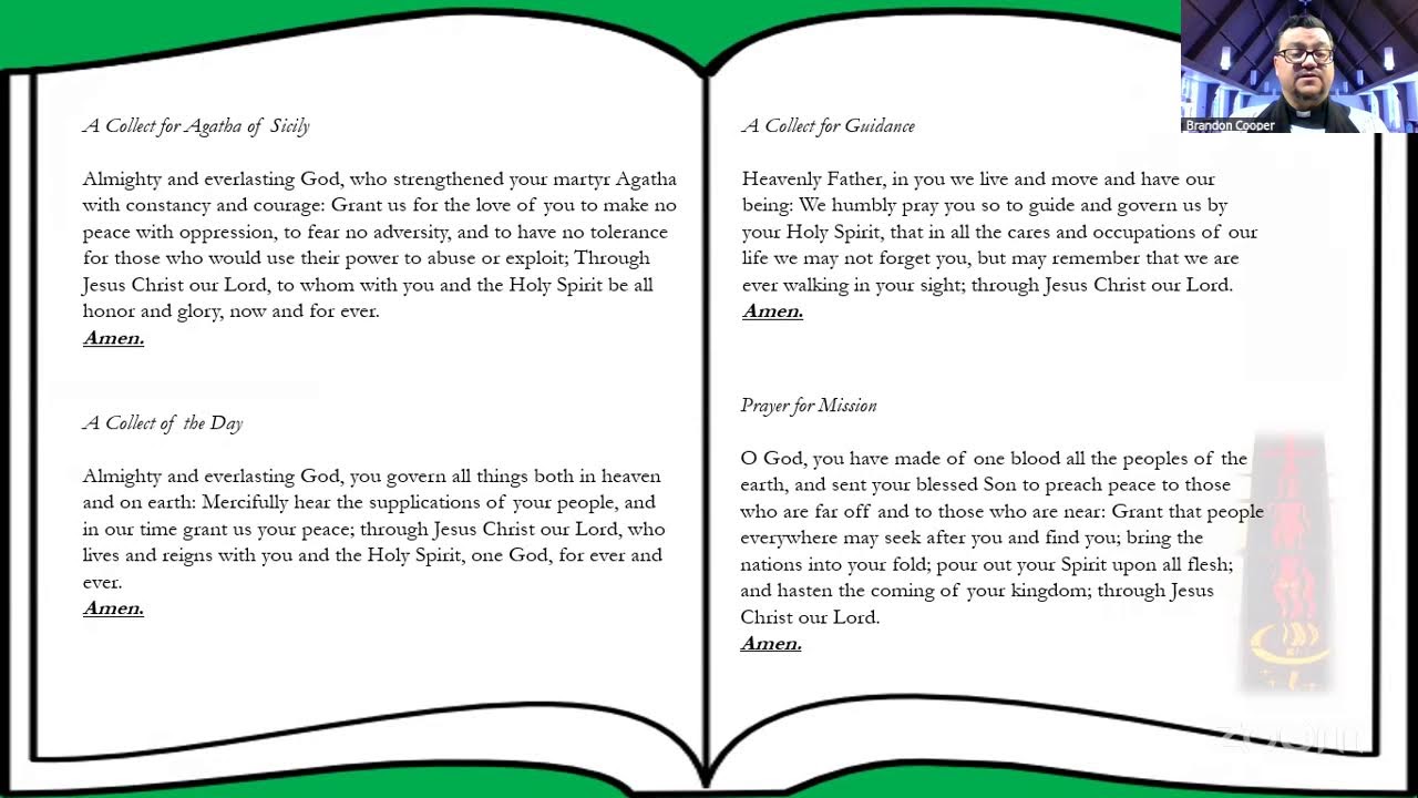 Morning Prayer for 2/5/2026