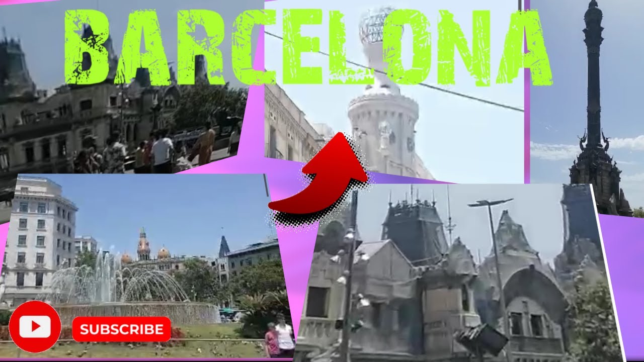 جولة في مدينة برشلونة