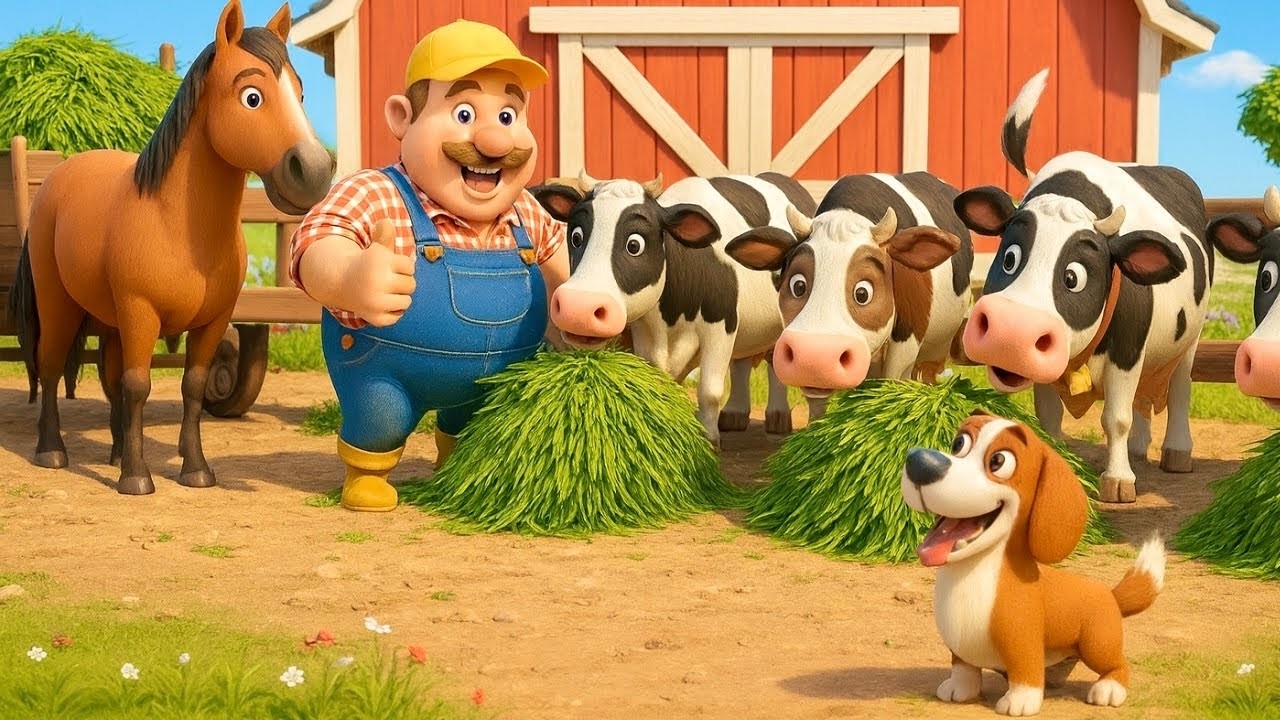 Old MacDonald Had A Farm | Learn Animal Sounds | Kids Songs | Tiny Rhymes