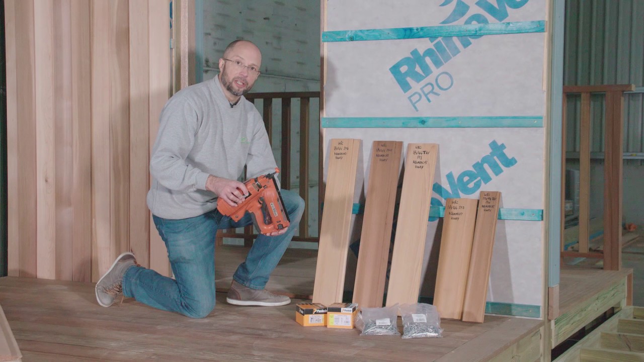 How to fit Western Red Cedar Cladding