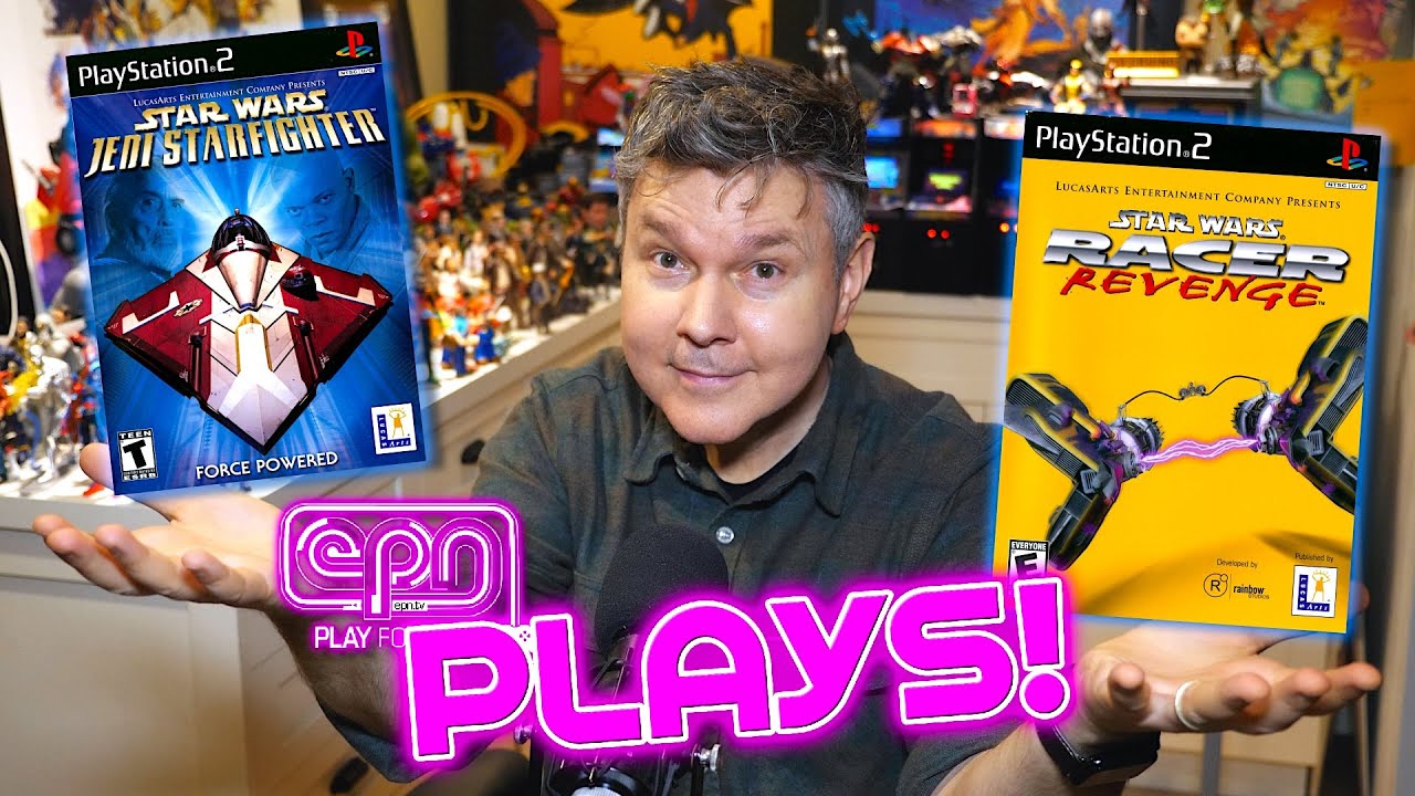 STAR WARS: RACER REVENGE & JEDI STARFIGHTER - EPN Plays - Electric Playground