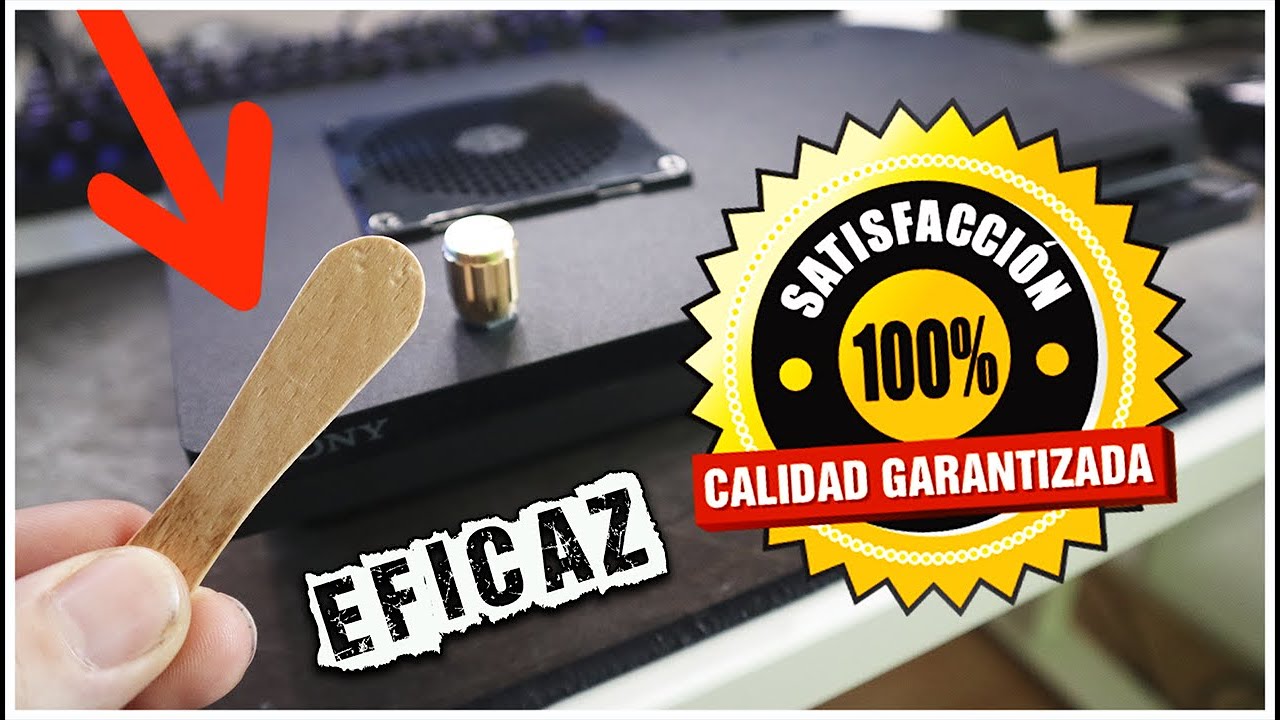 Trucazo 🔥 Palo de Helado para reparar una Playstation 3 con sobrecalentamiento funciona 100%
