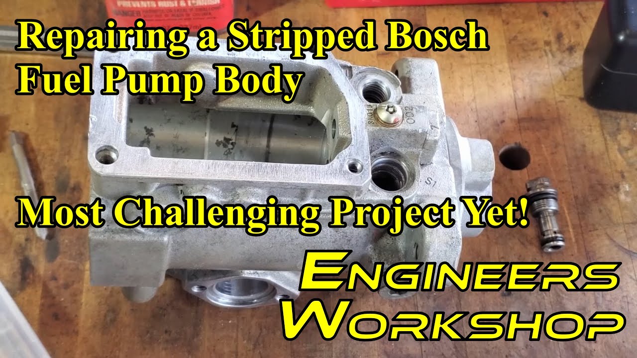 Repairing a Bosch Fuel Injection Pump