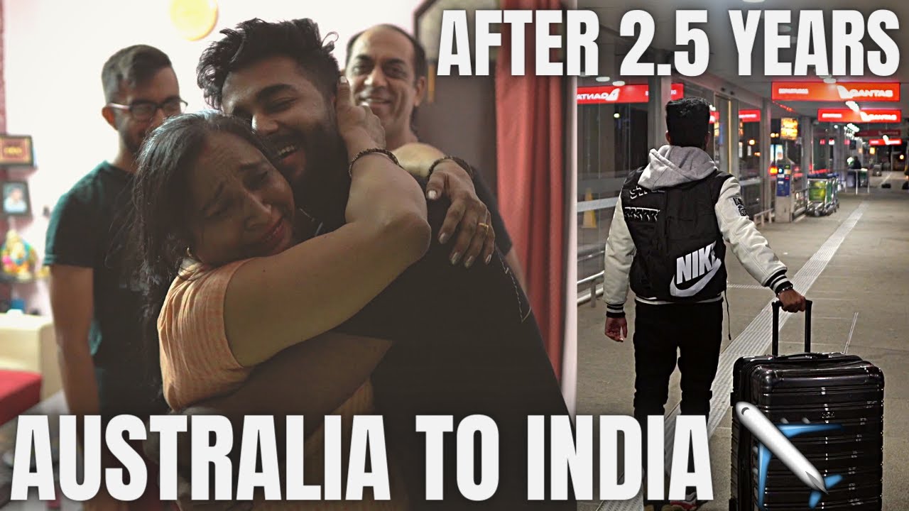 SURPRISE VISIT TO INDIA AFTER 2.5 YEARS