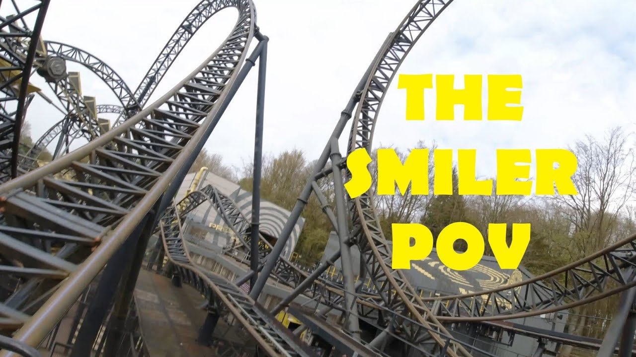 The Smiler Rollercoaster on-ride POV Alton Towers