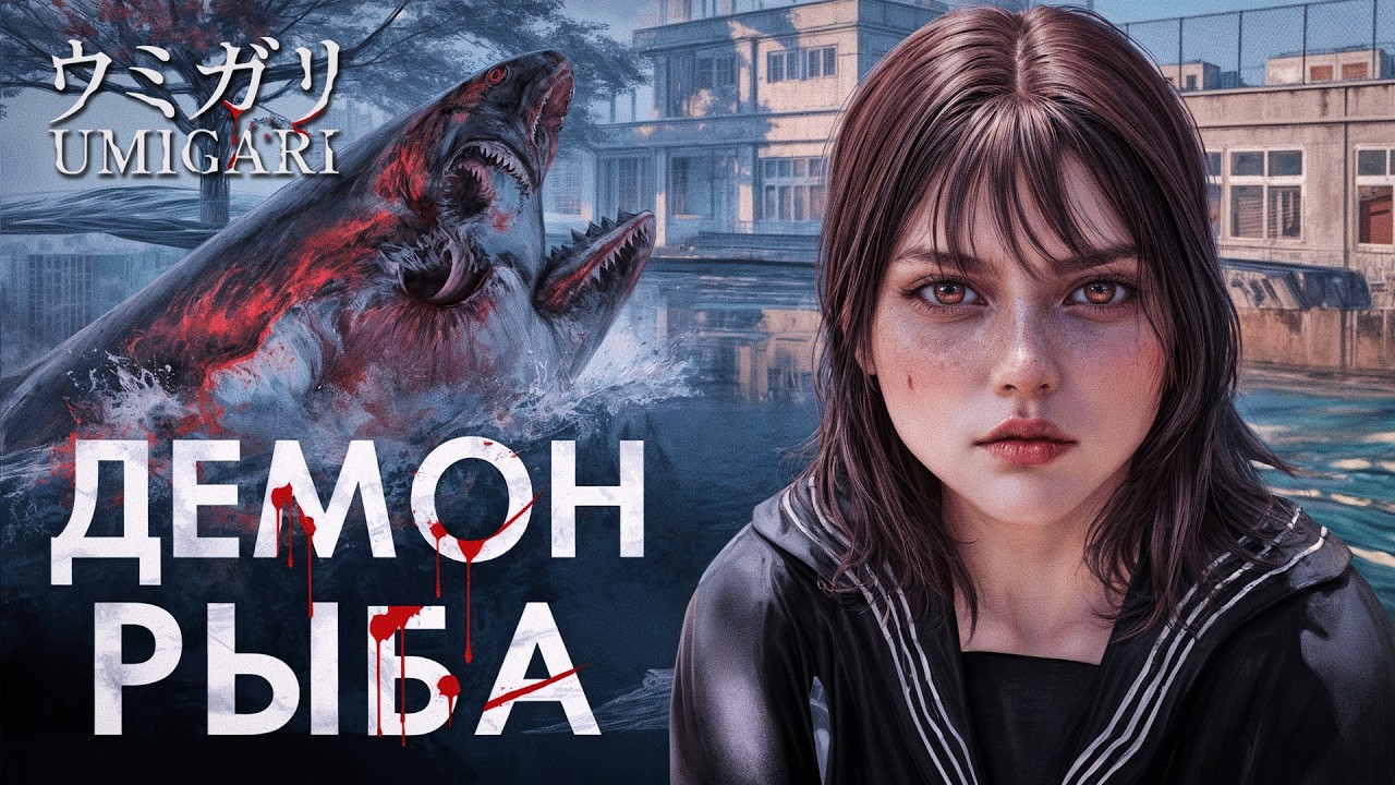 ЯПОНСКИЙ ХОРРОР ПРО РЫБАКА от Chilla's Art | UMIGARI | ウミガリ
