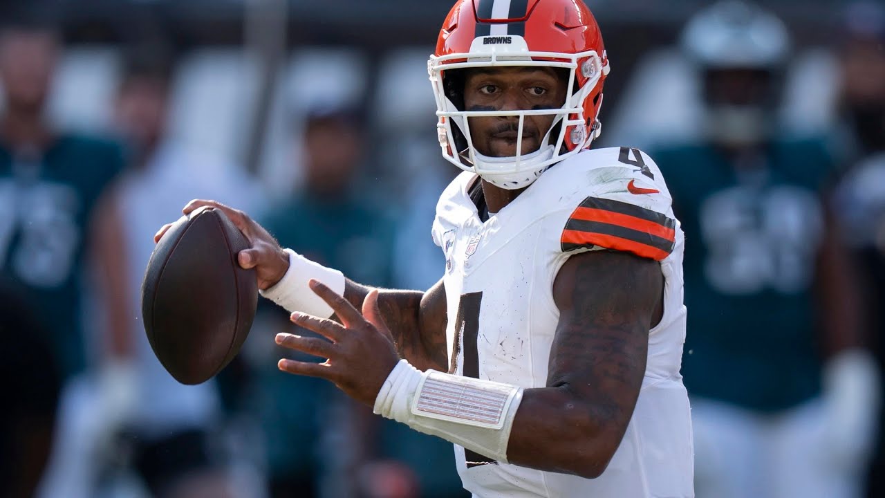 Browns restructure QB Deshaun Watson's contract to create cap space, flexibility, AP source says