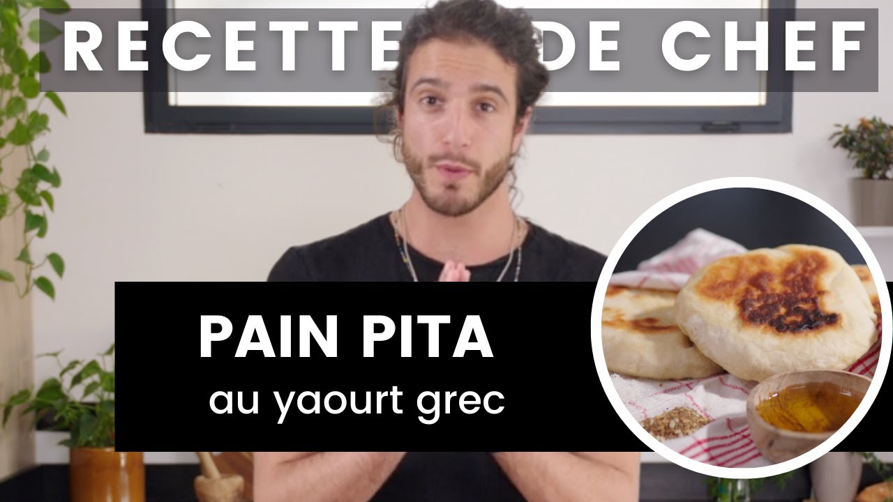 Recette du Pain Pita avec le Chef Julien Sebbag | TCHAC