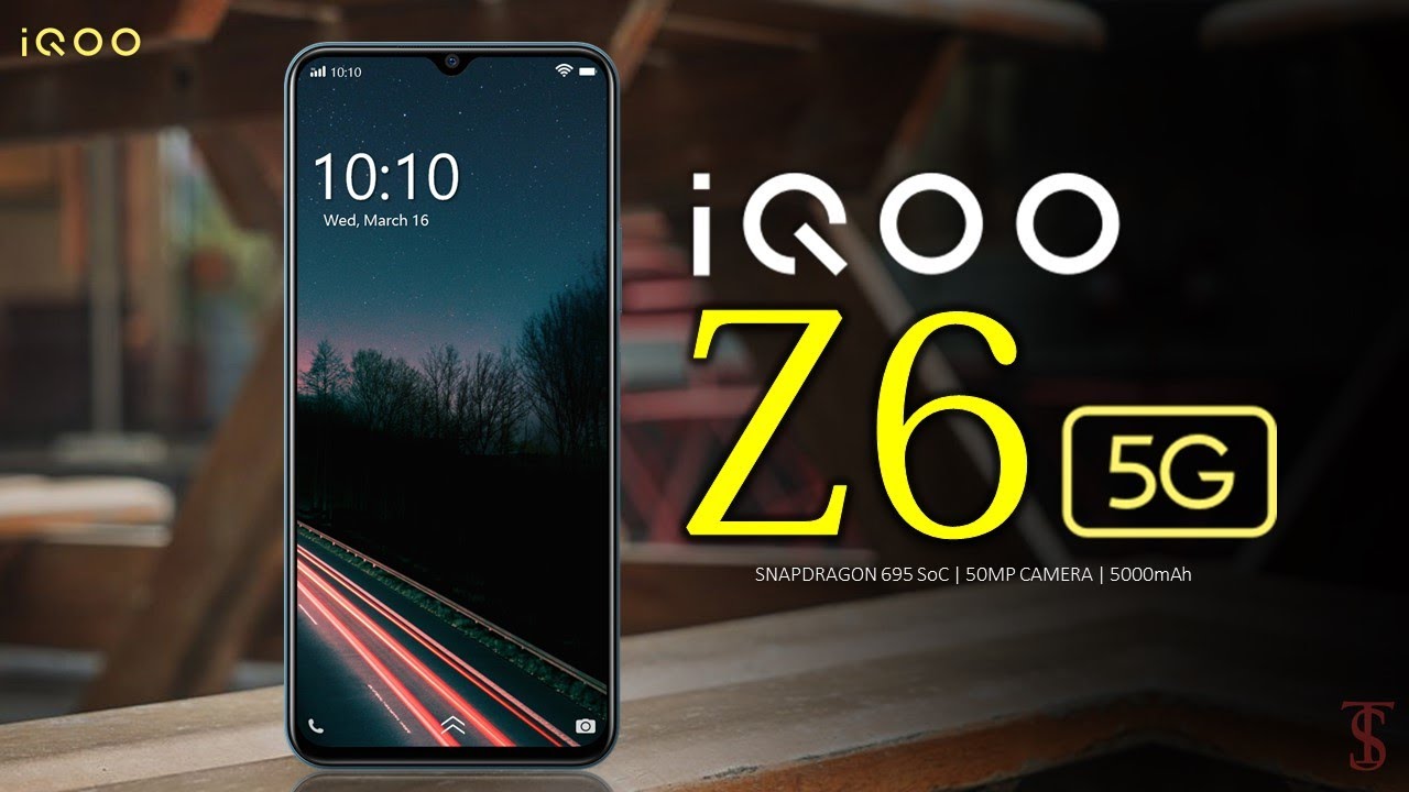 iQoo Z6 5G Price, Official Look, Design, Specifications, 8GB RAM, Camera, Features