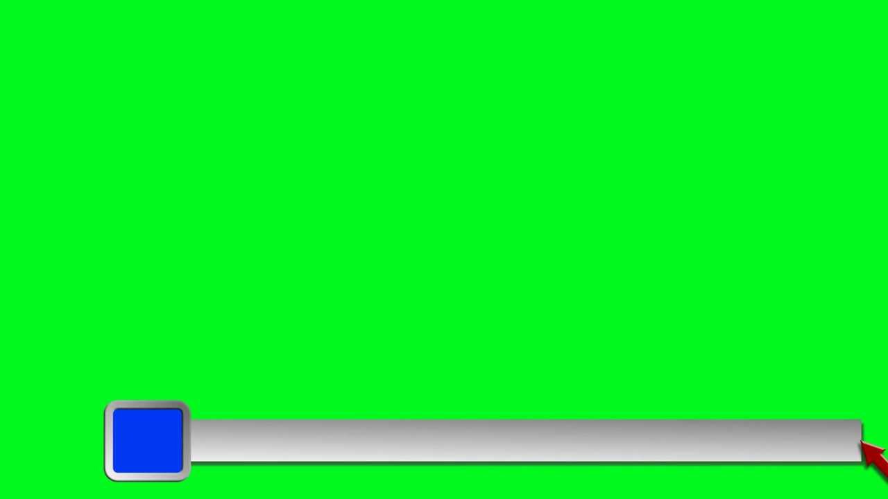 lower third animation - green screen effect