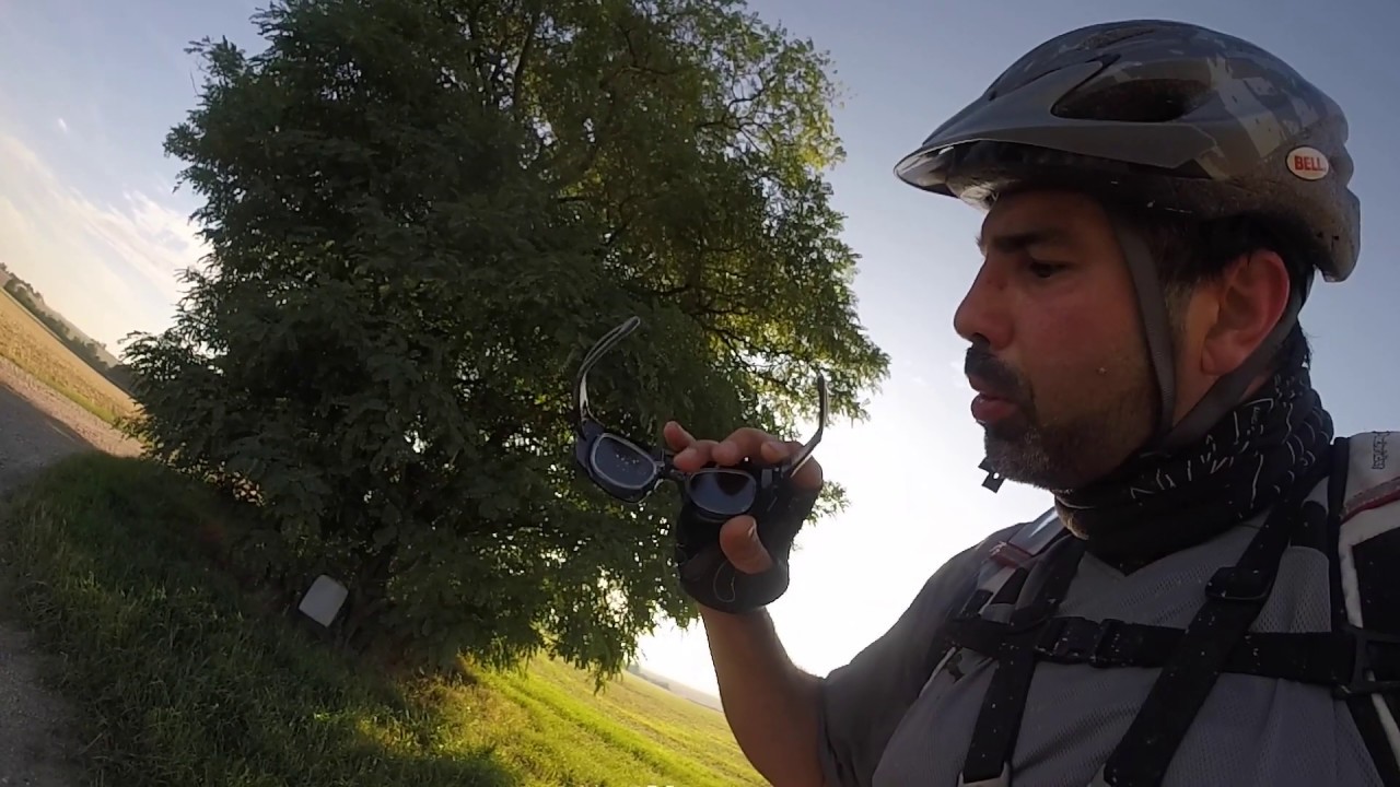 VTT - JE TESTE LES LUNETTES PHOTOCHROMIQUES AVEC INSERT A LA VUE JULBO