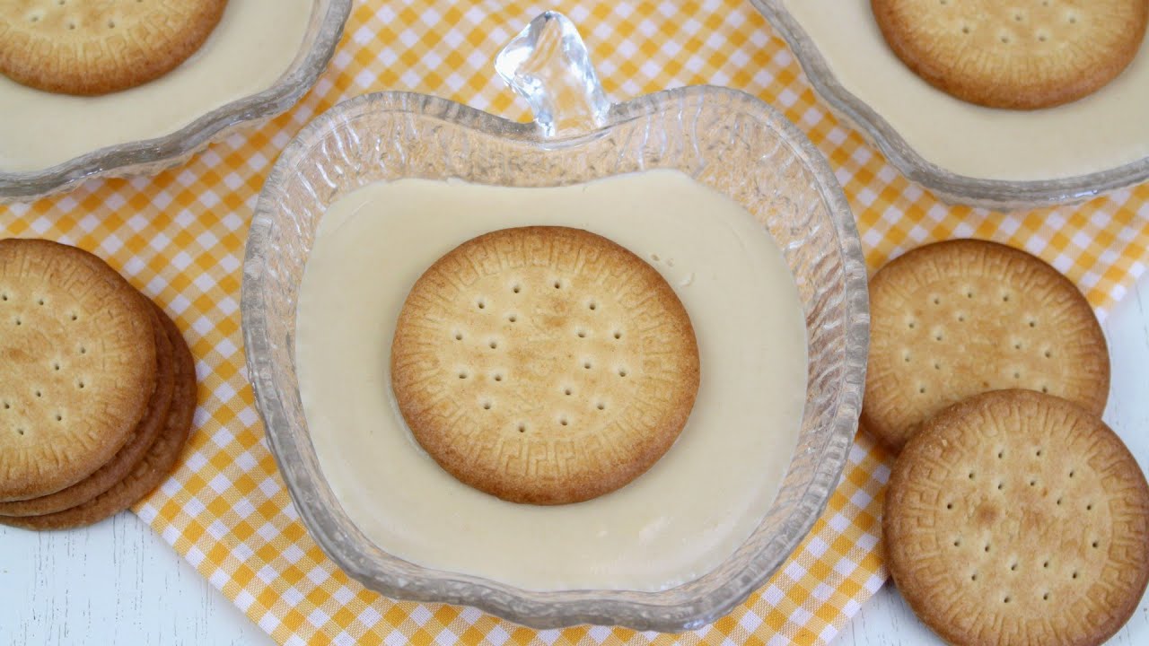 🍪NATILLAS DE GALLETAS EN THERMOMIX🍪 | Receta fácil y rápida. Postre en Thermomix