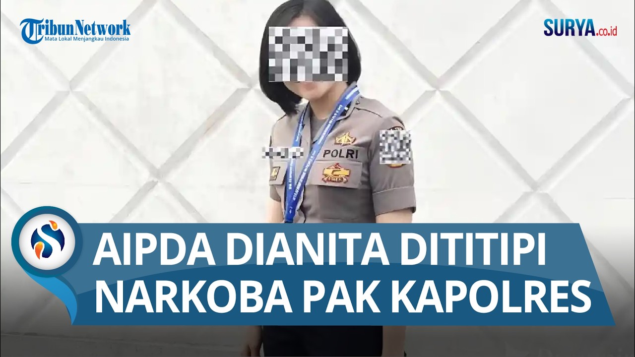Profil Polwan Aipda Dianita Agustina, yang Dititipi Satu Koper Narkoba AKBP Didik Putra Kuncoro