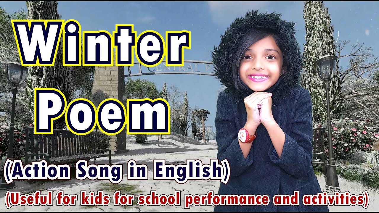 Winter Season Poem In English For Kids | Poem On Winter Season for Kids In English | Winter Song