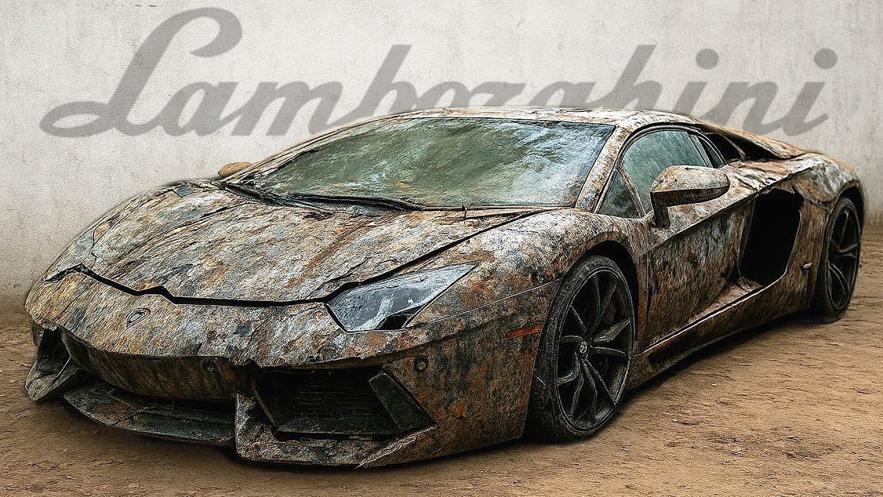 Lamborghini Aventador Full Restoration | Restoring a Flooded Car