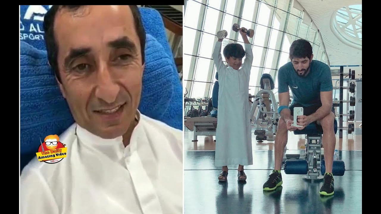 FAZZA With Uncle Saeed And MAj