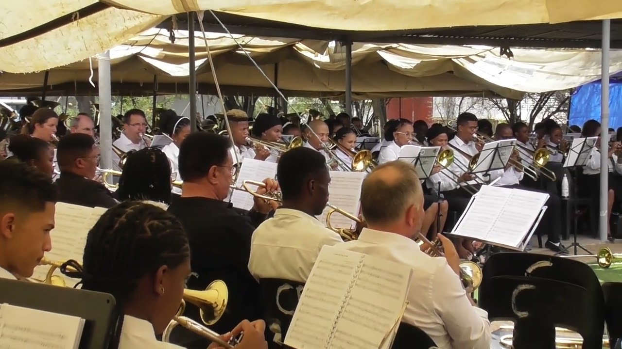 Lutheran Brass Band (LBB) anniversary at Okahandja, 2023