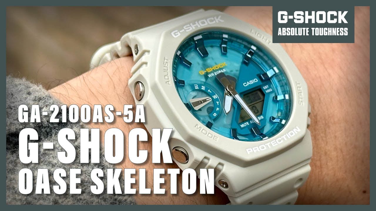 Unboxing The New Casio G-Shock GA-2100AS-5A