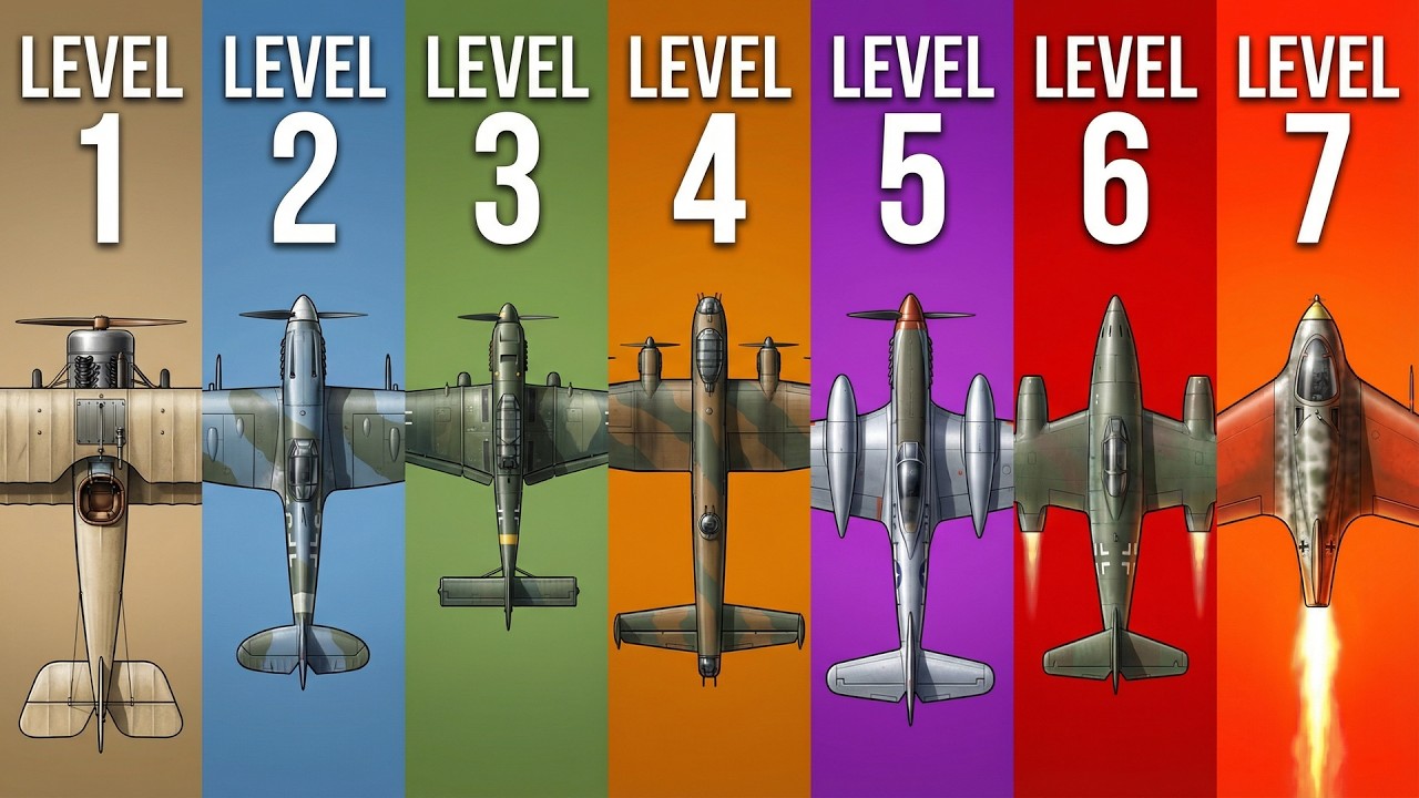 Every Level of WWII Aircraft Explained
