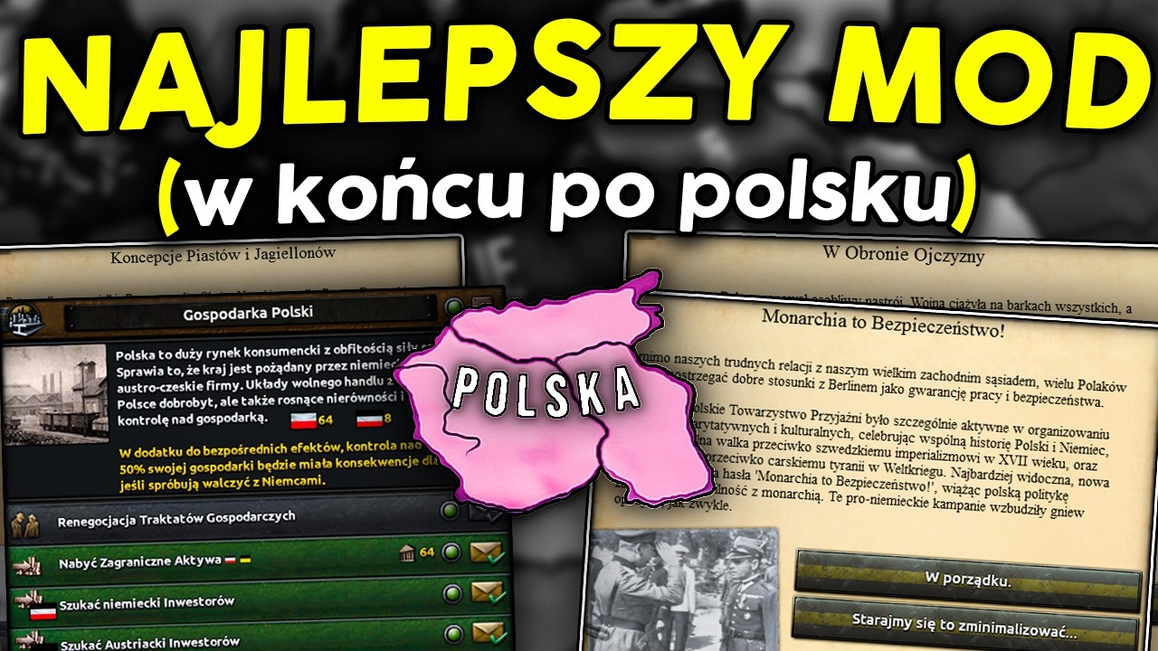 NAJLEPSZY MOD DO HEARTS OF IRON 4 PO POLSKU?!