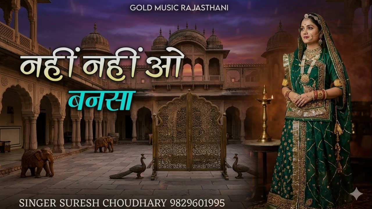 नहीं नहीं ओ बनसा | Traditional Song Rajasthani | Nhi Nhi O Bansa | Suresh Choudhary | New Song 2025
