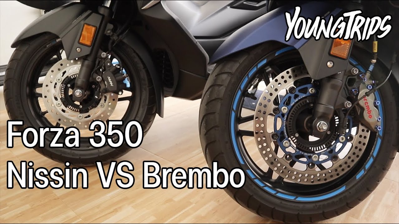 EP.44 | รีวิว ปั้มแต่ง Forza 350 BREMBO ปะทะ เบรกเดิม