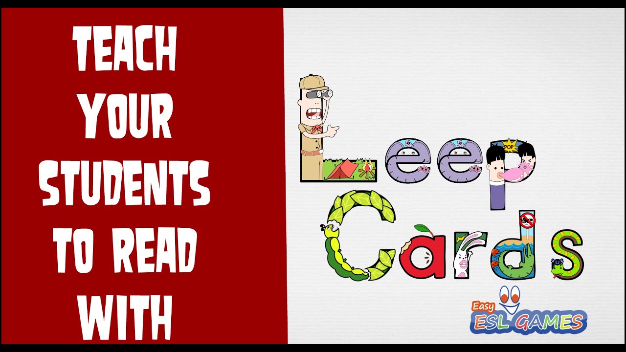 ESL Games For Reading & Phonics | Use LEEP to Teach children to read - Videos For Teachers