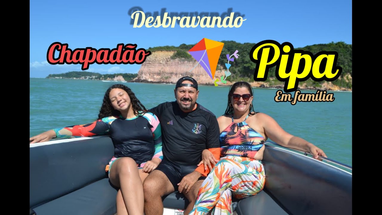 Passeio de lancha em Pipa, almoço e Chapadão!   #motorhome #viagem #familia #cristo 