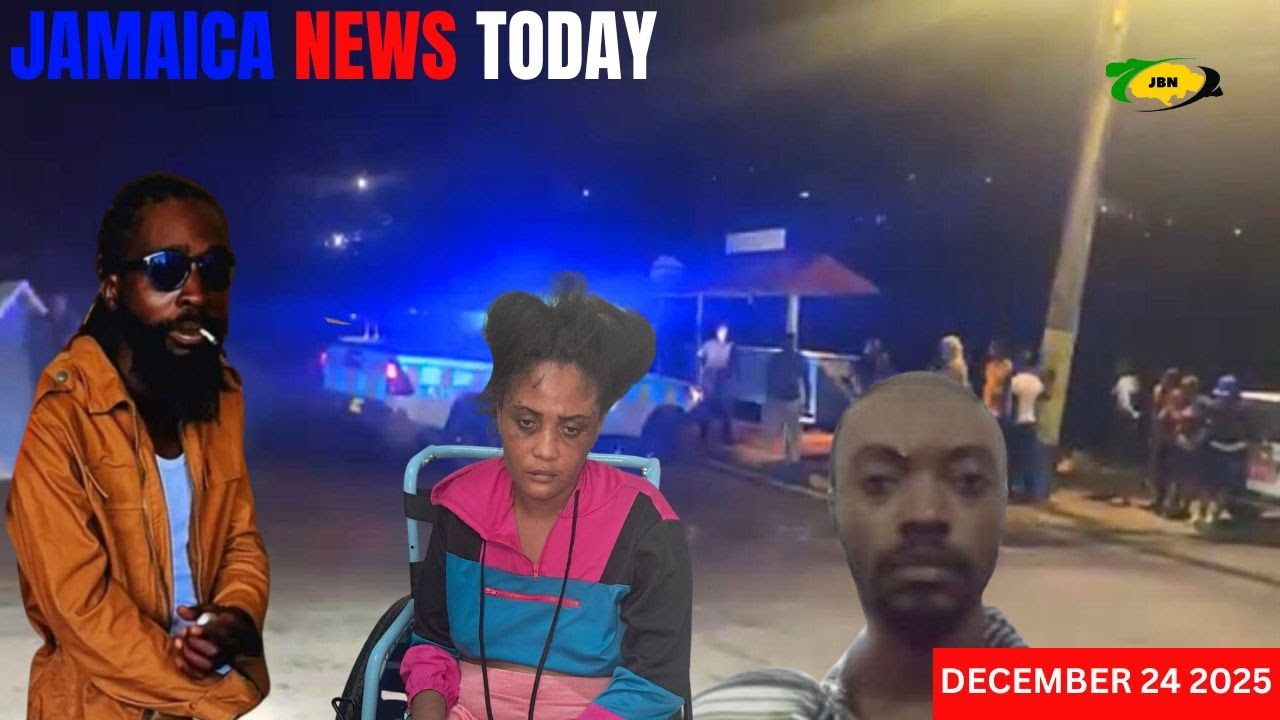 JBNN - Jamaica News Today Wednesday December 24, 2025 Three shot, one fatally, in Manchester