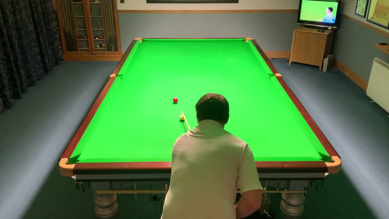 Making a Century off the red in English Billiards by Rob Hall