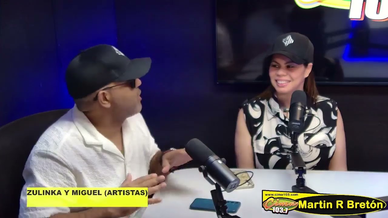 ENTREVISTA ZULINKA PEREZ Y MIGUEL EN CIMA 103.7 JULIO 2025 PUERTO RICO 🇵🇷