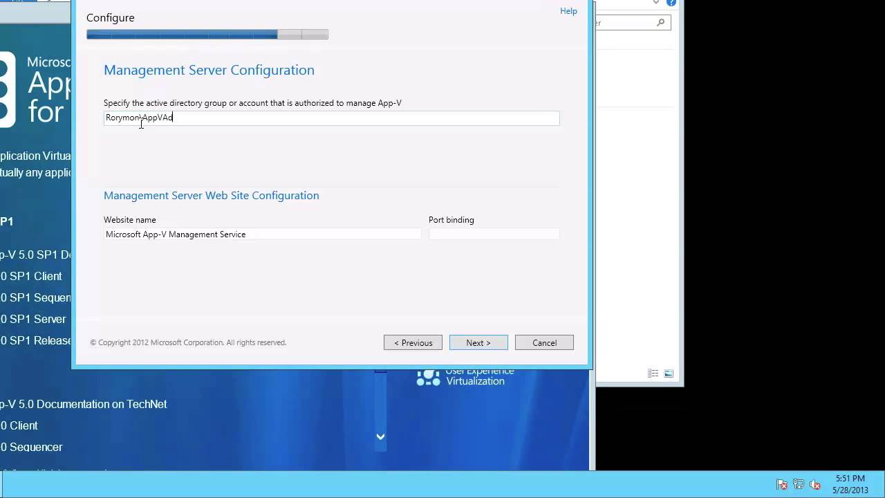 App V Management Server (Part 2)