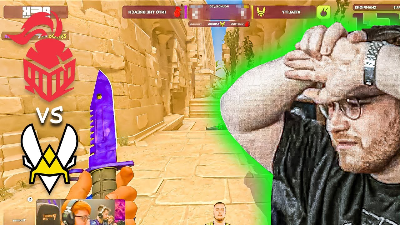 ohnePixel watching Vitality vs Into the Breach (map #2 Anubis) - Paris Blast Major 2023