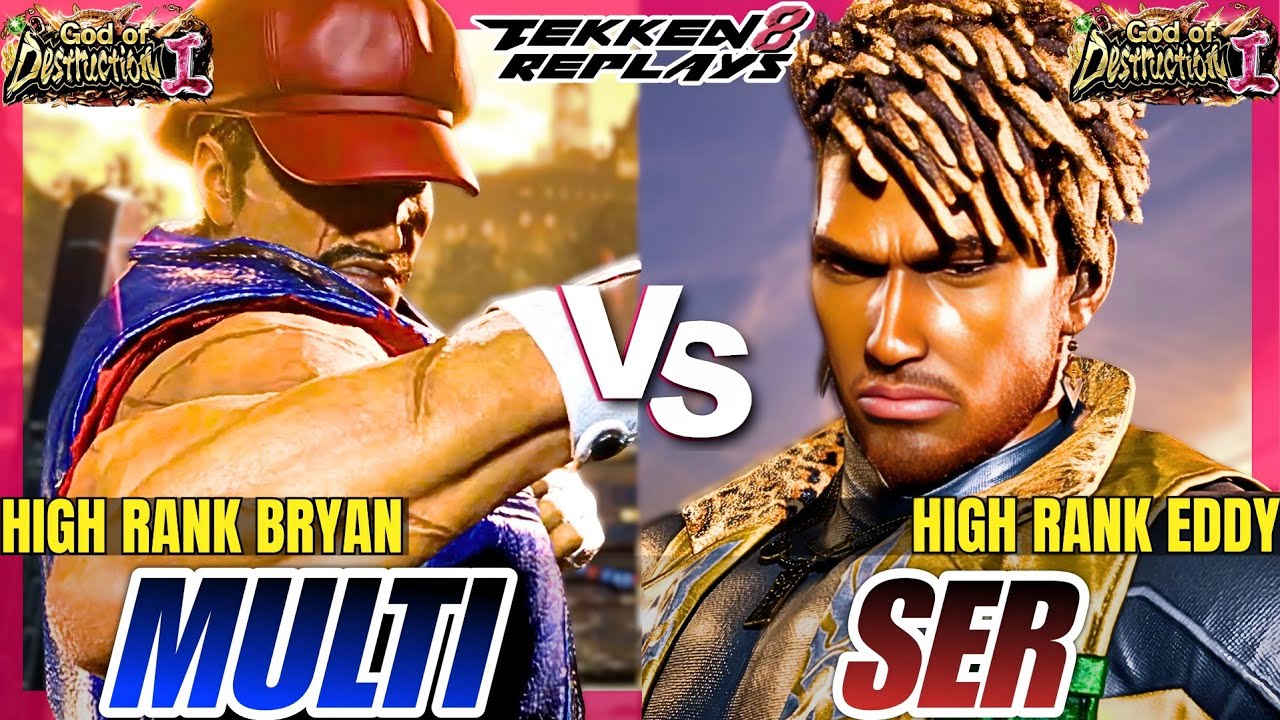 Tekken 8 - Multi (Bryan) vs Ser (Eddy) - Epic Ranked Match