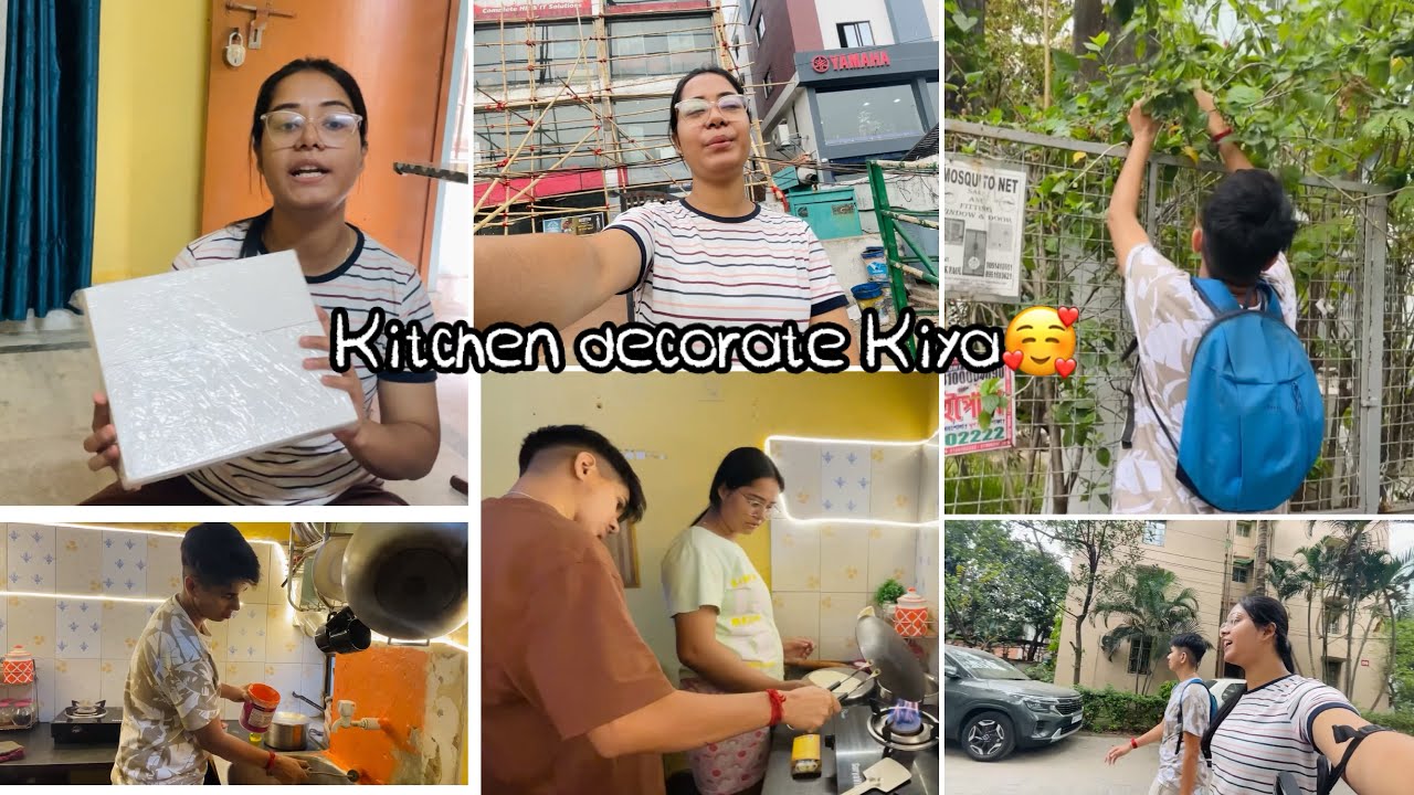 Aisa Insan kismat Se Mil Gaya Hai mujhe 🥰🧿||Kitchen makeover vlog👩‍🍳@Rikpiyavlogs 