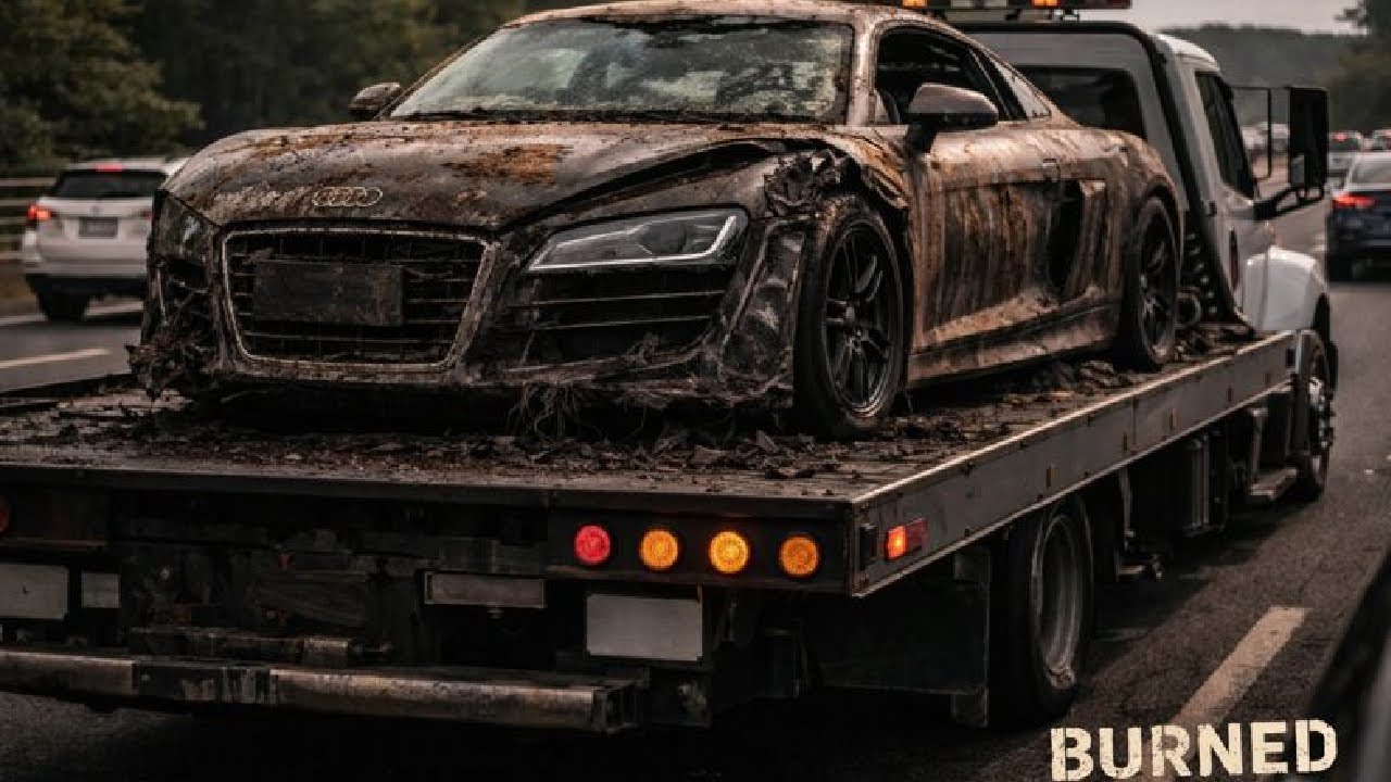 An Audi R8 V10 Found Where It Shouldn’t Exist