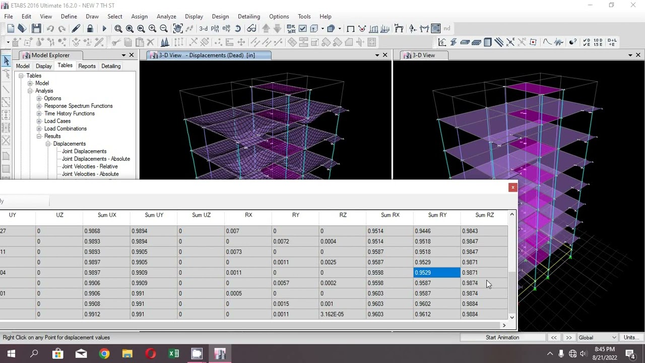 RESPONSE SPECTRUM ANALYSIS || LINEAR DYNAMIC ANALYSIS || MODAL ANALYSIS in Bangla
