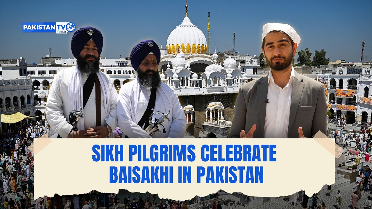 Thousands of Sikh pilgrims gather in Pakistan for Baisakhi