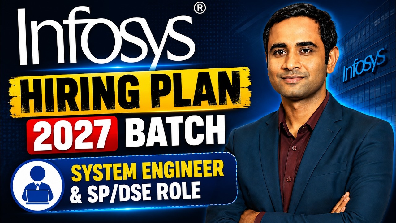План найма в Infosys для набора 2027 года | Системный инженер и роли SP/DSE |
