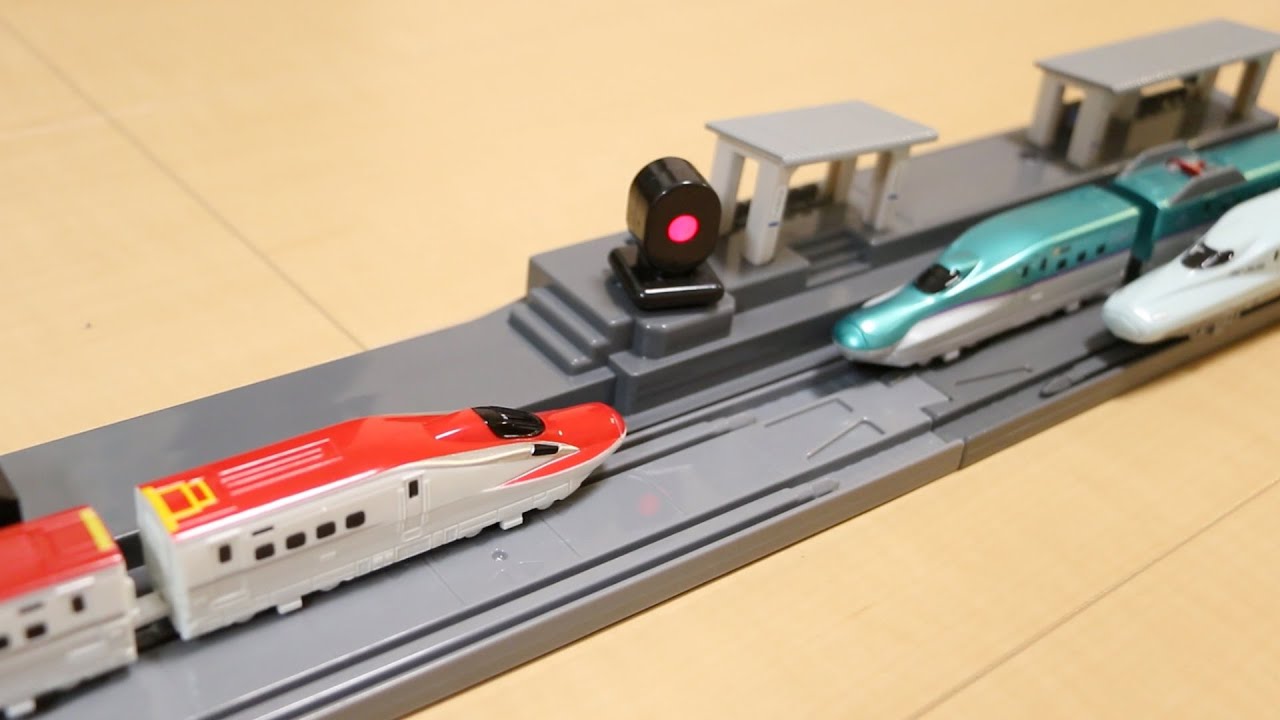 プラレールアドバンス H5系新幹線 連続発車ステーション＆ベーシックレールセット